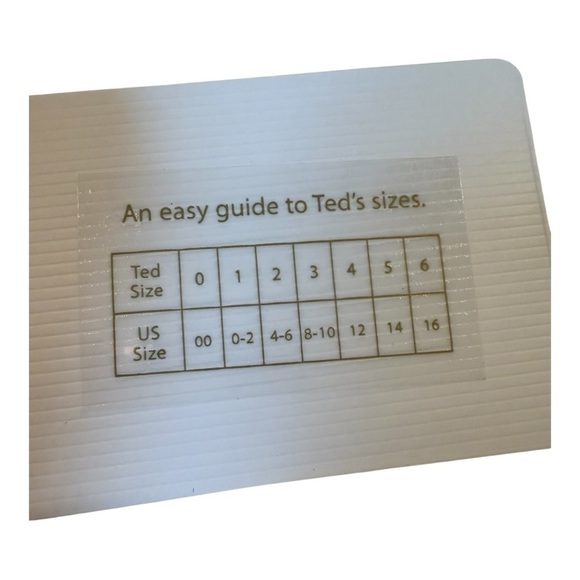 Ted Baker WESLLIE FLORAL WRAP FRONT DRESS IN WHITE Size 1 / XS / 0-2 NEW - Picture 10 of 17